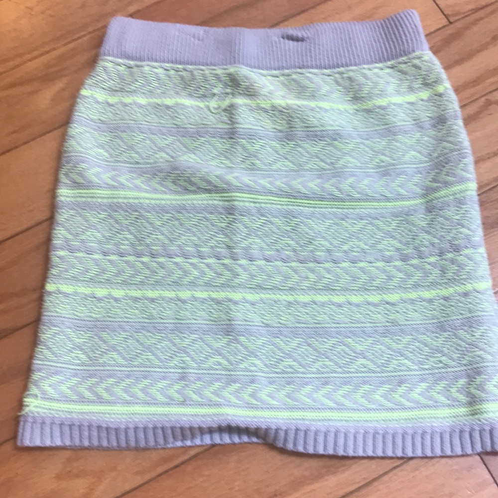 Wool skirt